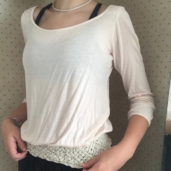 American eagle light pink top - Picture 1 of 3